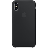 Apple iPhone X szilikon tok - Fekete