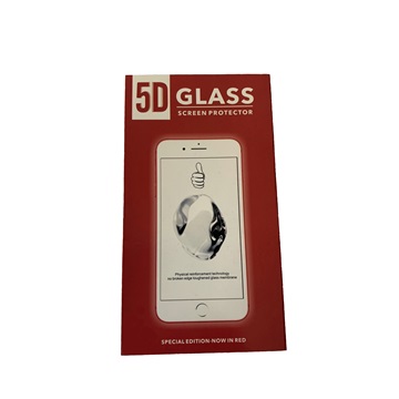 BH Képernyővédő üveglap 5D - iPhone 6 - fekete