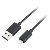 LogiLink UA0182 Apple® Lightning USB csatlakozó kábel - 1m - Fekete