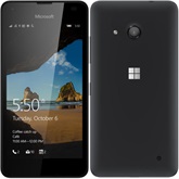 MOBIL Microsoft Lumia 550 LTE - 8GB - Fekete (bontott)