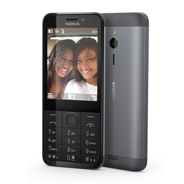 MOBIL Nokia 230 (Dual SIM) - Sötét szürke