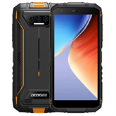 DOOGEE S41 Max - 5.5" IPS, Octa Core (6+256GB) Mobiltelefon - Fekete/narancssárga