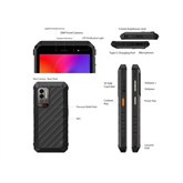 Ulefone Armor X11 Pro  - 5.45" IPS, Octa Core, 4G (4+64GB)  Mobiltelefon - Fekete