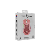 White Shark WGM-5012P LIONEL Vezeték nélküli gamer egér - Rózsaszín