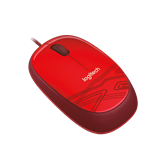 Mouse Logitech M105 Optical Red USB - Bontott/karcos/javított/hiányos