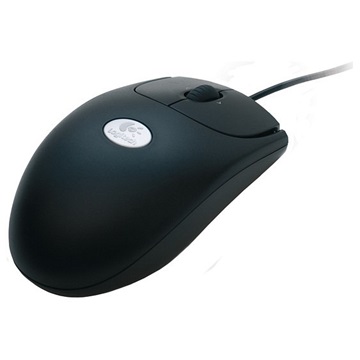 Mouse Logitech OEM RX250 Black Opt. - Bontott/karcos/javított/hiányos
