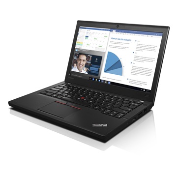 NB Lenovo ThinkPad X260 12,5" HD IPS - 20F60020HV - Fekete - Windows® 7 Professional / Windows® 10 Professional