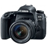 PHO Canon EOS 77D kit 18-55 IS STM objektívvel - Fekete