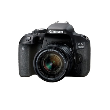 PHO Canon EOS 800D  kit 18-55 IS STM objektívvel - Fekete