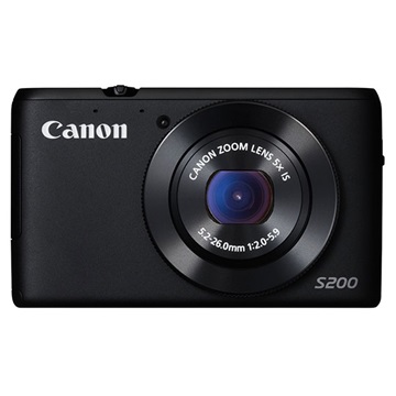 PHO Canon PowerShot S200 - Fekete