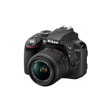 PHO Nikon D3300 váz AF-P 18-55mm VR obj. - Fekete