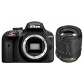 PHO Nikon D3400 kit 18-105 VR objektívvel- Fekete