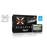 PNA 5" WAYTEQ x985BT 8GB Bluetooth + Sygic 3D Teljes Európa Navigációs szoftver