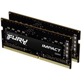 Kingston Notebook DDR4 3200MHz 16GB (2x8GB) Kit FURY Impact CL20 1,2V