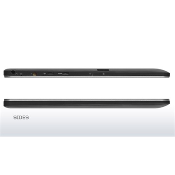REFURBISHED Lenovo IdeaPad  Miix 300 10,1" HD - 80NR004NHV - Fekete
