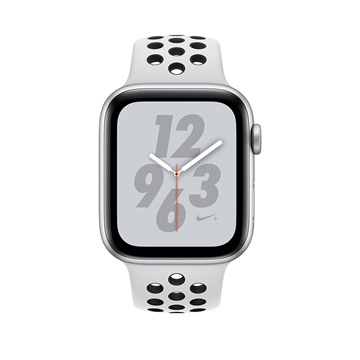  Apple Watch Nike+ GPS 44mm Ezüstszínű alumíniumtok platinaszín - Fekete Nike sportszíj