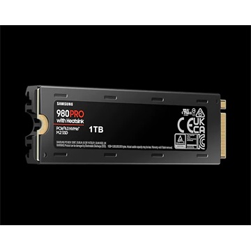 Samsung SSD 1TB 980 PRO M.2 2280 PCIe 4 x4 NVMe hűtőbordákkal