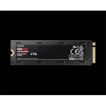 Samsung SSD 2TB 980 PRO M.2 2280 PCIe 4 x4 NVMe hűtőbordákkal