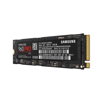 Samsung M.2 960 PRO NVMe - 512GB - MZ-V6P512BW
