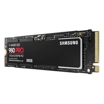 Samsung SSD 500GB 980 PRO M.2 2280 PCIe 4 x4 NVMe