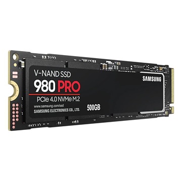 Samsung SSD 500GB 980 PRO M.2 2280 PCIe 4 x4 NVMe