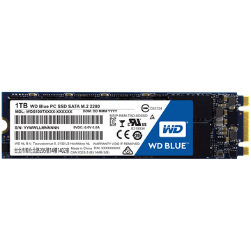 SSD M.2 WD Blue - 1TB - WDS100T1B0B