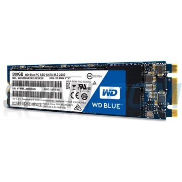 WD SSD 500GB Blue 3D NAND M.2 2280 SATA3