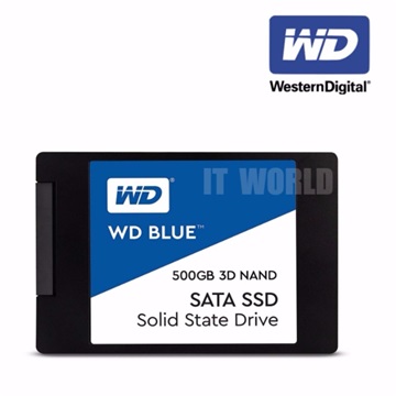 WD SSD 500GB Blue 3D NAND 2,5" SATA3