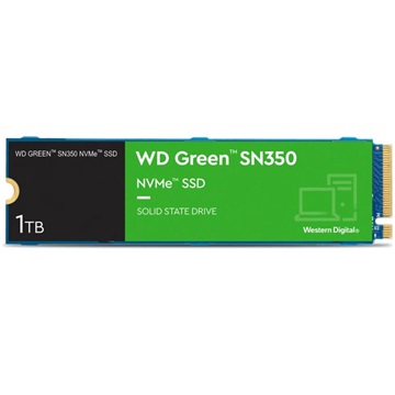 WD SSD 1TB Green SN350 M.2 2280 PCIe Gen 3 x4 NVMe