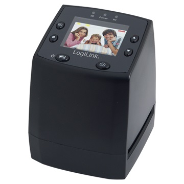 Scanner LogiLink DS0001 film szkenner LCD-vel + SD kártya nyílással