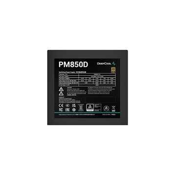 DeepCool 850W - PM80+Gold EU PLUG - R-PM850D-FA0B-EU