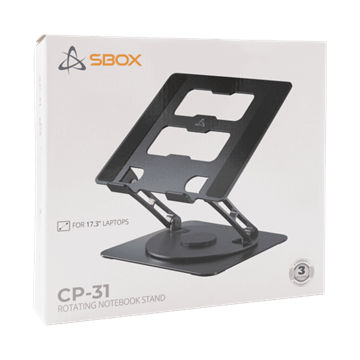 SBOX CP-31 10"-17" Asztali notebook tartó konzol