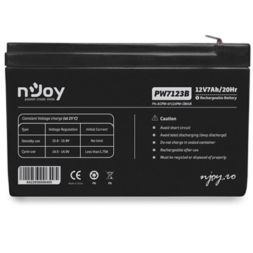 NJOY PW7123D szünetmentes akkumulátor