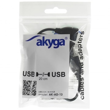 Akyga AK-AD-13 Hub USB 2.0 4-port