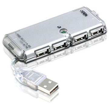 Aten HUB USB 2.0 4 port - Fehér