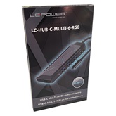 LC Power LC-HUB-C-MULTI-6-RGB - USB elosztó