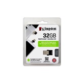 Kingston 32GB microUSB3.0 / USB3.0 Fekete Pendrive - DTDUO3/32GB