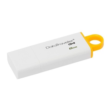 Kingston 8GB USB3.0 Sárga-Fehér Pendrive - DTIG4/8GB