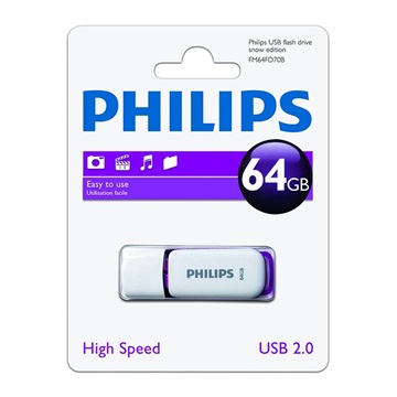 Philips Snow 64GB USB Flash Drive