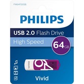 Philips Vivid 64GB USB Flash Drive