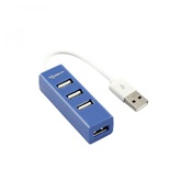 SBOX H-204 USB Hub USB-2.0 4 Port - Kék