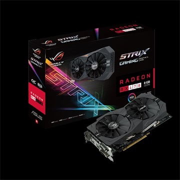 VGA Asus PCIe AMD RX 470 8GB GDDR5 - STRIX-RX470-O8G-GAMING