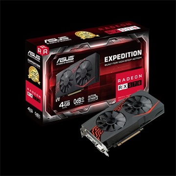 VGA Asus PCIe AMD RX 570 4GB GDDR5 - EX-RX570-4G