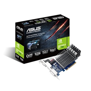 Asus PCIe NVIDIA GT 710 1GB DDR3 - 710-1-SL