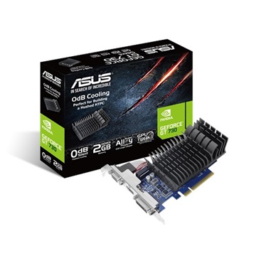Asus PCIe NVIDIA GT 730 2GB DDR3 - GT730-SL-2G-BRK-V2