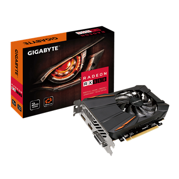 Gigabyte PCIe AMD RX 550 2GB GDDR5 - RX 550 D5 2G
