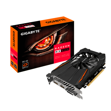 Gigabyte PCIe AMD RX 560 4GB GDDR5 - RX 560 OC 4G