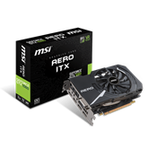 MSI PCIe NVIDIA GTX 1060 3GB GDDR5 - GeForce GTX 1060 AERO ITX 3G OC