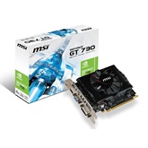 MSI PCIe NVIDIA GT 730 2GB DDR3 - N730-2GD3V2