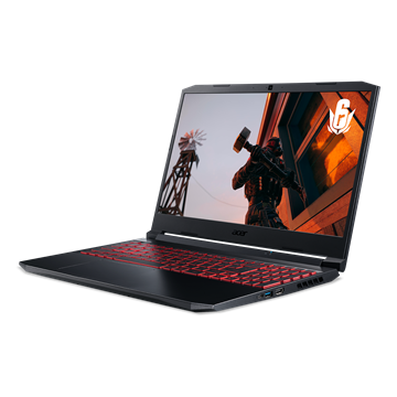 Acer Nitro AN515-45-R9UH - Fekete (dobozsérült)